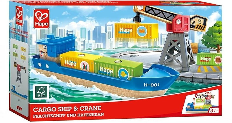 Cargo Ship & Crane