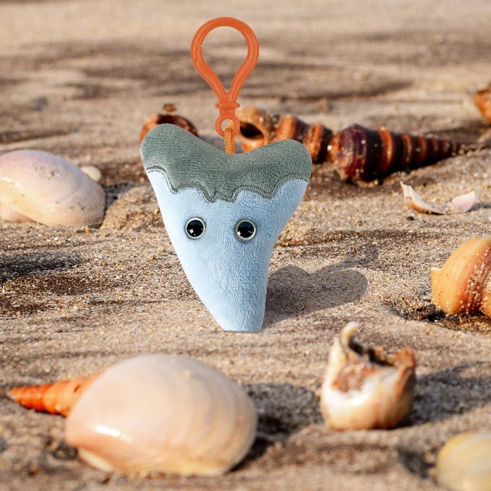 Giant Microbes - Megalodon Tooth Keychain