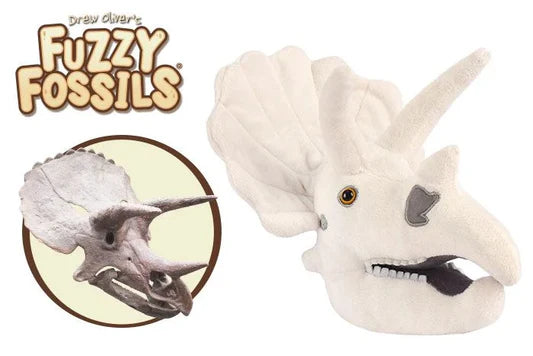 Giant Microbes - Triceratops Skull Keychain