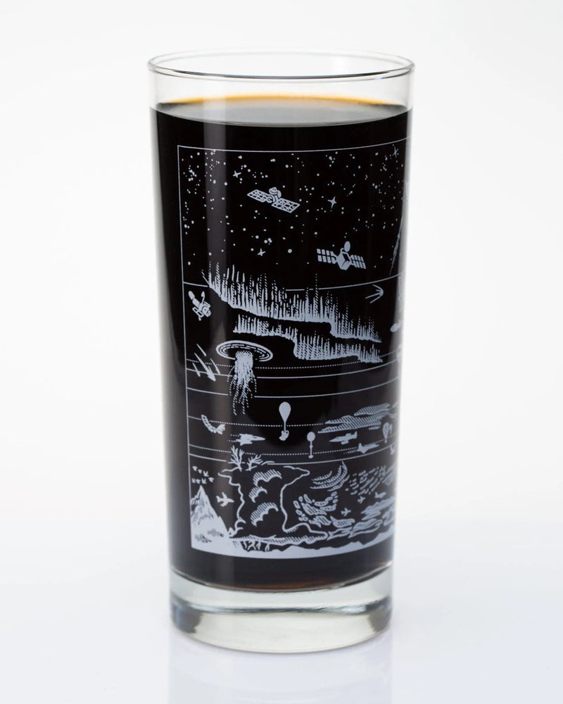 Above the Earth Tumbler Glass